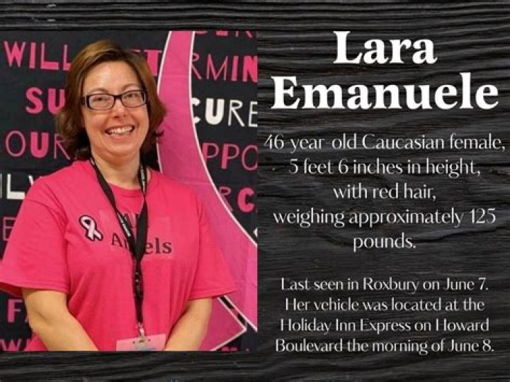 Lara Emanuele, 46, Roxbury Woman Missing Since June, Found Dead
